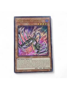 Cyberdark Chimera 1st Edition Ultra Rare Structure Deck: Cyber Strike SDCS EN002